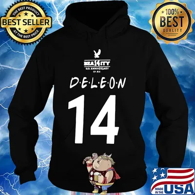 Bea14ity 4th anniversary deleon 14 champion s Hoodie