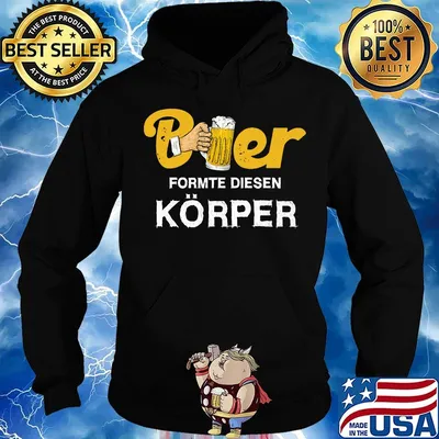 Beer formte diesen korper s Hoodie