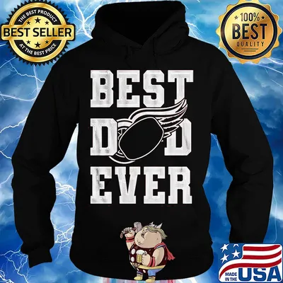Best dad ever detroit red ice hockey dad father's day s Hoodie