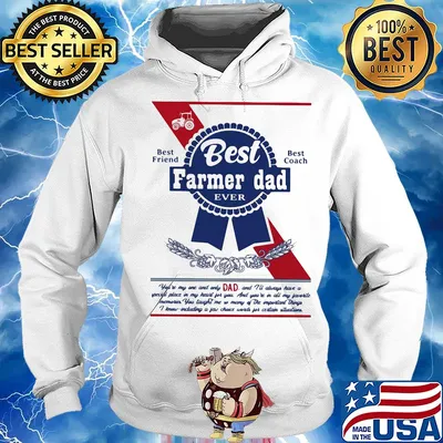 Best farmer dad ever best friend best coach happy fathers day s Hoodie