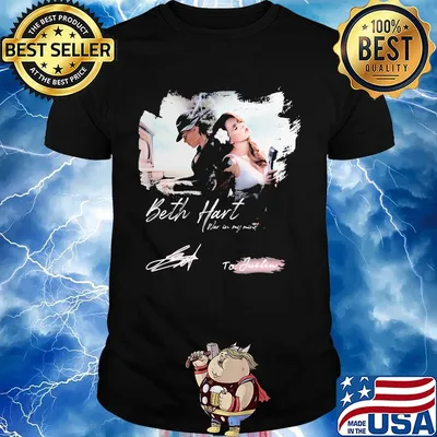 Beth hart war in my mind justin signature shirt