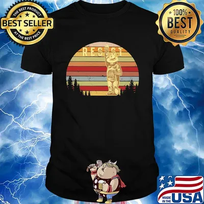Bigfoot farmer resist vintage retro shirt