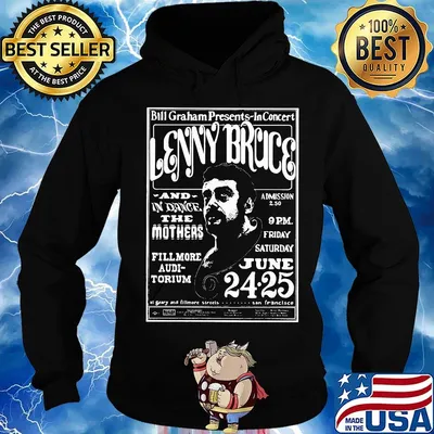 Bill graham presents-in concert lenny bruce and dance the mother fillmore auditorium s Hoodie