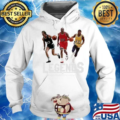 Bird Johnson Michael Basketball Legends Greatest Of All Time Jersey s Hoodie