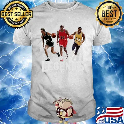 Bird Johnson Michael Basketball Legends Greatest Of All Time Jersey shirt