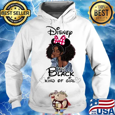 Black girl disney and black kind of girl s Hoodie