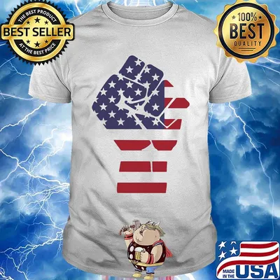 Black lives matter american flag happy 4th july independence day shirt