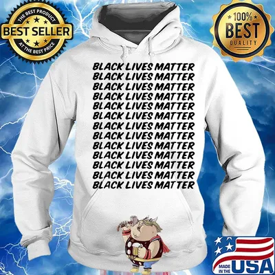 Black lives matter black lives matter white s Hoodie
