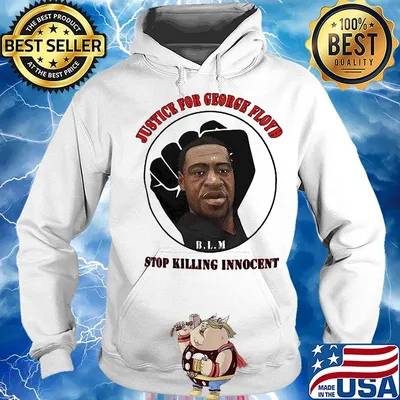 Black lives matter justice for george floyd stop killing innocent s Hoodie