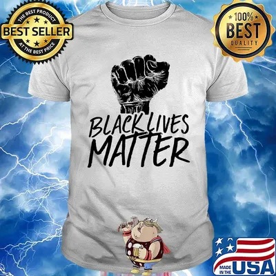 Black lives matter while shirt