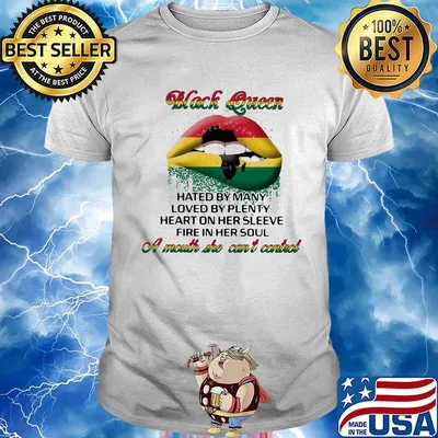 Black Queen A Month She Can't Control Lips Ghana Flag Shirt