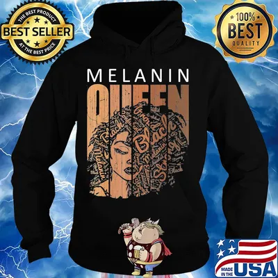 Black woman melanin queen juneteeth s Hoodie