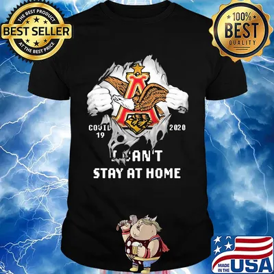 Blood insides anheuser busch covid-19 2020 I can't stay at home shirt
