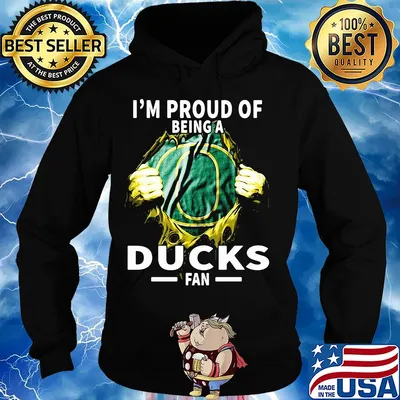 Blood insides I'm proud of being a oregon ducks fan s Hoodie