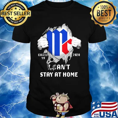 Blood insides mccormick covid-19 2020 I can't stay at home shirt