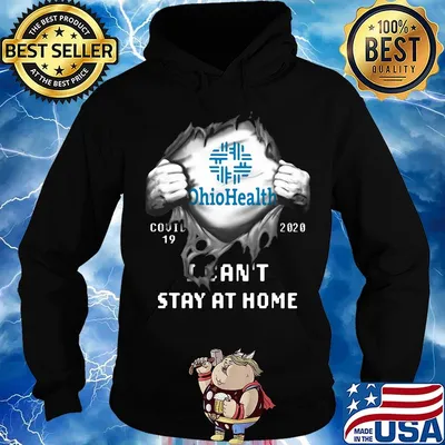 Blood insides ohio health covid-19 2020 i can't stay at home s Hoodie