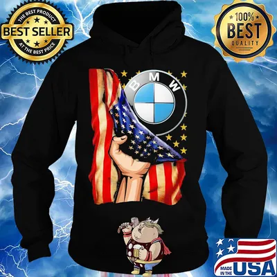 Bmw american flag independence day s Hoodie