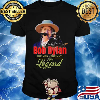 Bob dylan the man the myth the legend signature shirt