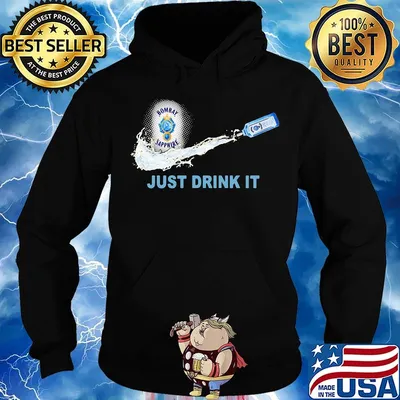 Bombay sapphire wine nike just drink it s Hoodie