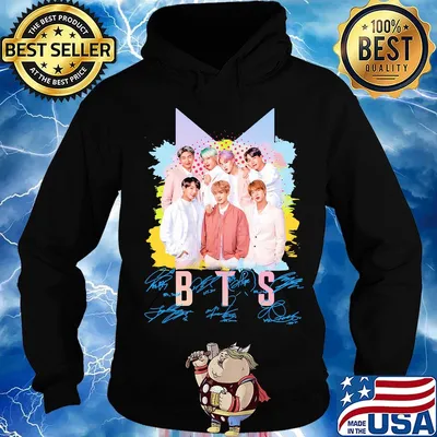 Bts band members signatures s Hoodie