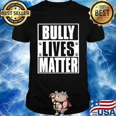 Bully lives matter paws shrit