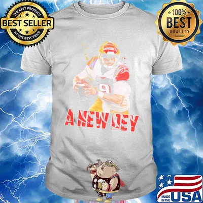 Burrow a new dey joe 9 cincinnati bengals football team shirt
