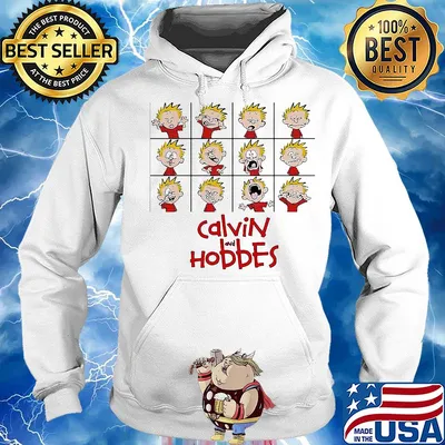 Calvin and hobbes cartoon s Hoodie