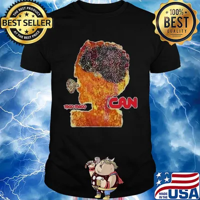 Can tago mago german krautrock retro shirt