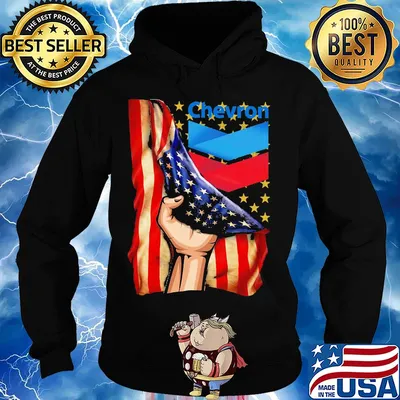 Chevron american flag independence day s Hoodie