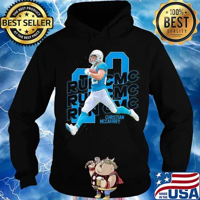 Christian mccaffrey 22 run cmc carolina football s Hoodie
