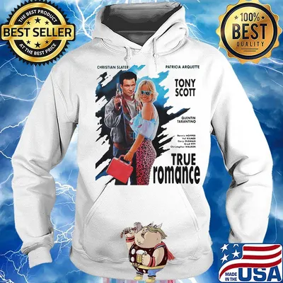 Christian slater patricia arquette tony scott quentin tarantino true romance s Hoodie