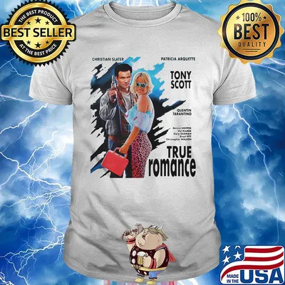 Christian slater patricia arquette tony scott quentin tarantino true romance shirt