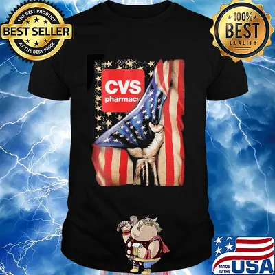 Cvs pharmacy american flag happy independence day shirt