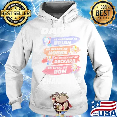 Daddy favorite character fast and furious father's day s Hoodie
