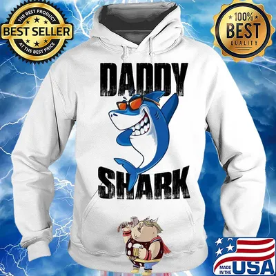 Daddy shark happy father's day s Hoodie