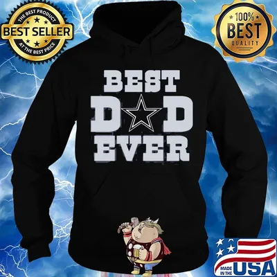 Dallas cowboys football best dad ever happy father's day s Hoodie