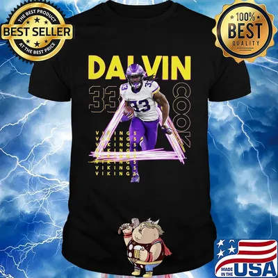 Dalvin cook 33 minnesota vikings football team shirt
