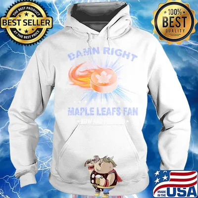 Damn right i am a toronto maple leafs fan now and forever stars s Hoodie