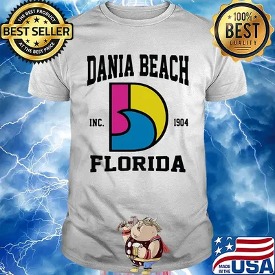 Dania beach inc 1904 florida shirt