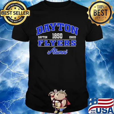 Dayton 1850 ohio flyers alumni shirt