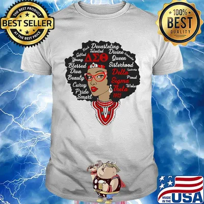 Delta Sigma Theta Black Queen Shirt