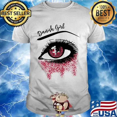 Denmark eye danish girl shirt