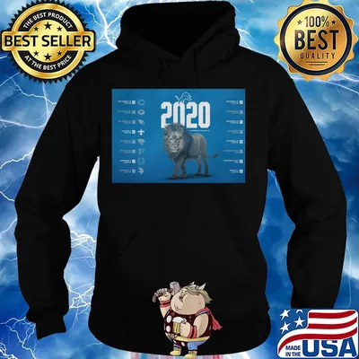 Detroit lions football 2020 season schedule s Hoodie