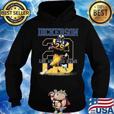 Dickerson 29 los angeles rams football legend s Hoodie