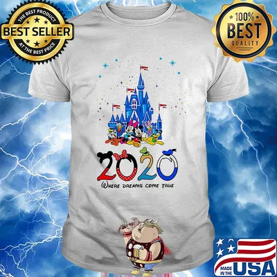 Disney family 2020 where dreams come true shirt