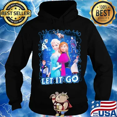 Disney frozen characters let it go s Hoodie