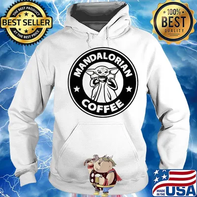 Disney star wars baby yoda mandalorian parody s Hoodie