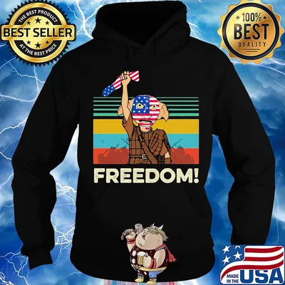 Dobby harry potter freedom american flag independence day vintage retro s Hoodie