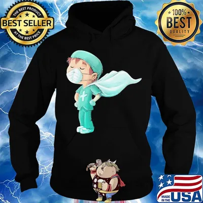 Doctor Hero Cape Mask Coronavirus Shirt Hoodie