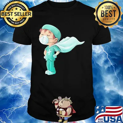 Doctor Hero Cape Mask Coronavirus Shirt